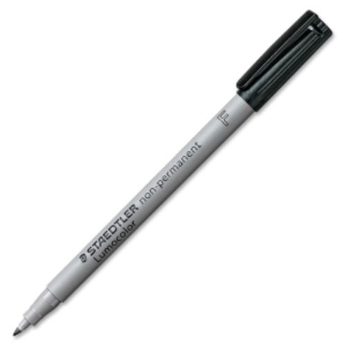 Staedtler STD3169_35 Lumocolor Fine Point Marker Black 10/Pack