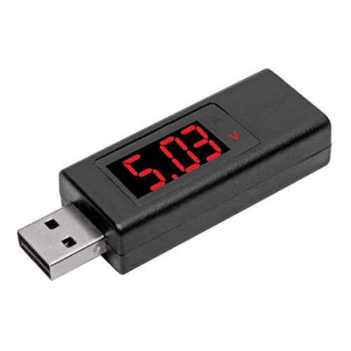 Kit de comprobador de voltaje y corriente Tripp Lite USB-A con pantalla LCD USB 3.1 Gen 1 - Imagen 1 de 9