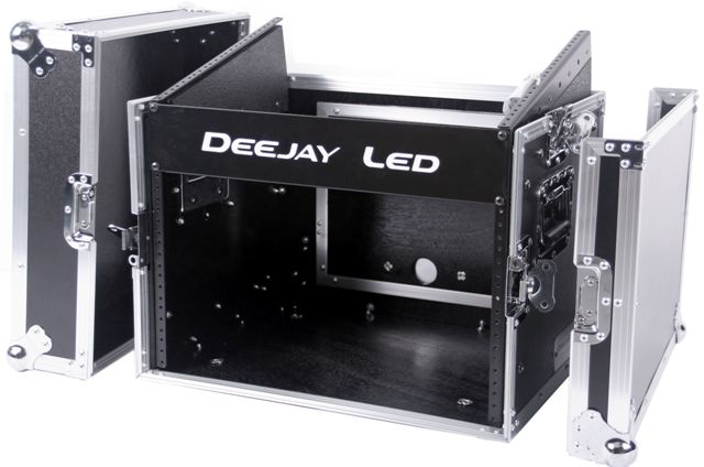 Deejay LED TBHM806E 8u Slant Mixer Rack 6u Vertica