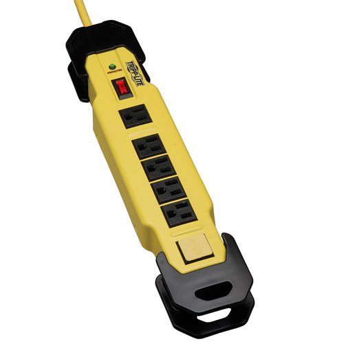 Защитная лента для защиты от перенапряжения Tripp Lite 120 В, 6 розеток, 15 шнуров OSHA (TLM615SA)