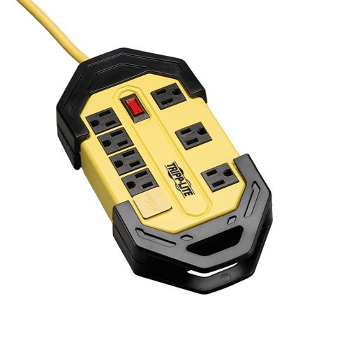 Удлинитель Tripp Lite Safety Power Strip 120V 5-15R с 8 розетками, металлический 15-проводной OSHA (TLM815NS)