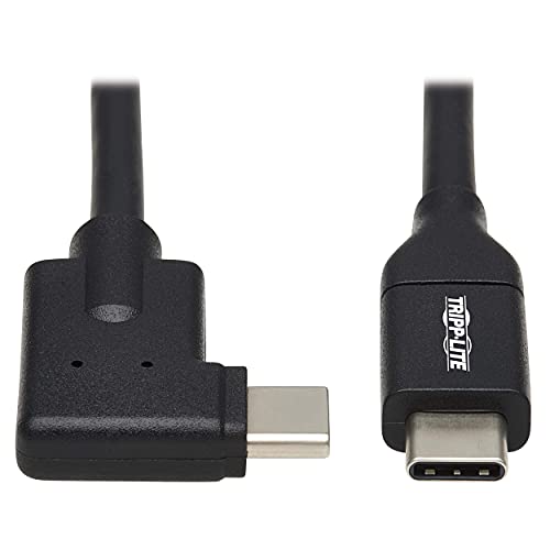 Tripp Lite U42002MRA USB C Cable 2M M/M 60W PD Right-Angle