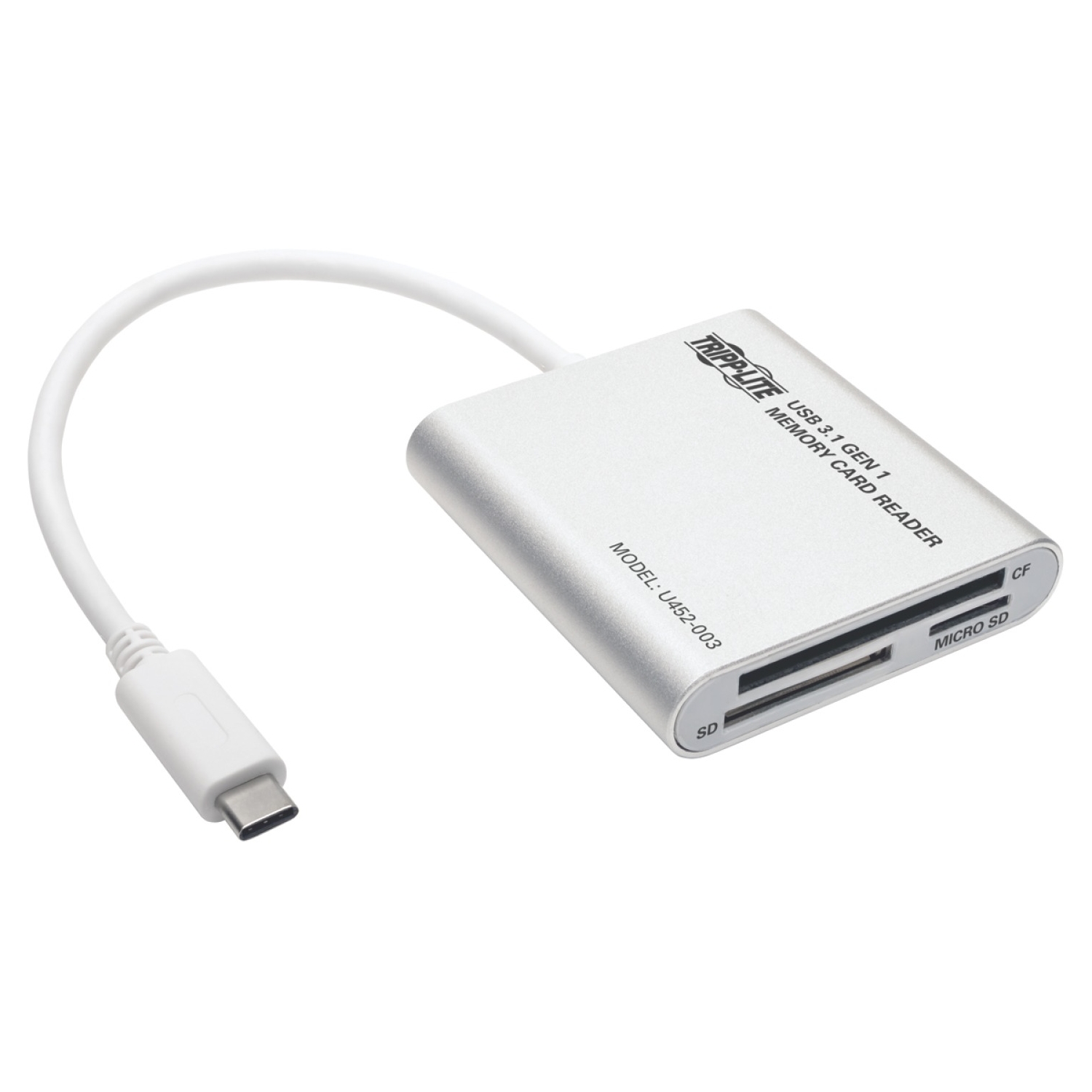 Устройство для чтения/записи флэш-памяти Tripp Lite Usb 3.1 Gen 1 с несколькими накопителями для смарт-карт