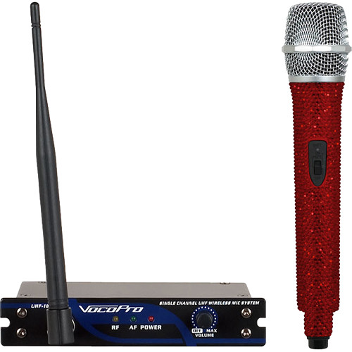Vocopro UHF189ORUBY Wireless Ruby Mic
