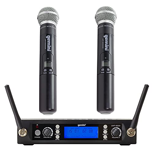 Gemini UHF6200M-R2 Dual Channel Wireless (uhf6200mr2)
