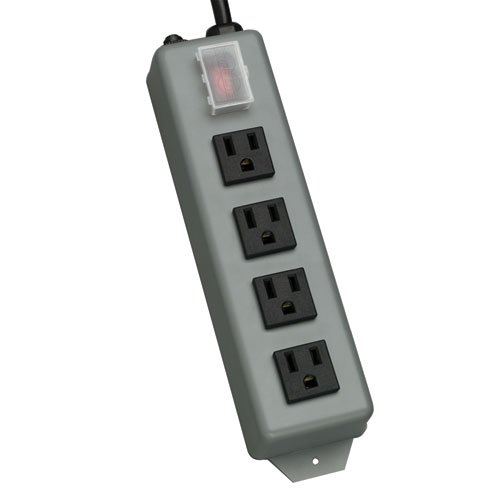 Промышленный удлинитель TRIPP LITE UL603CB-6 Waber с 4 розетками и 6 шнурами, фиксирующийся
