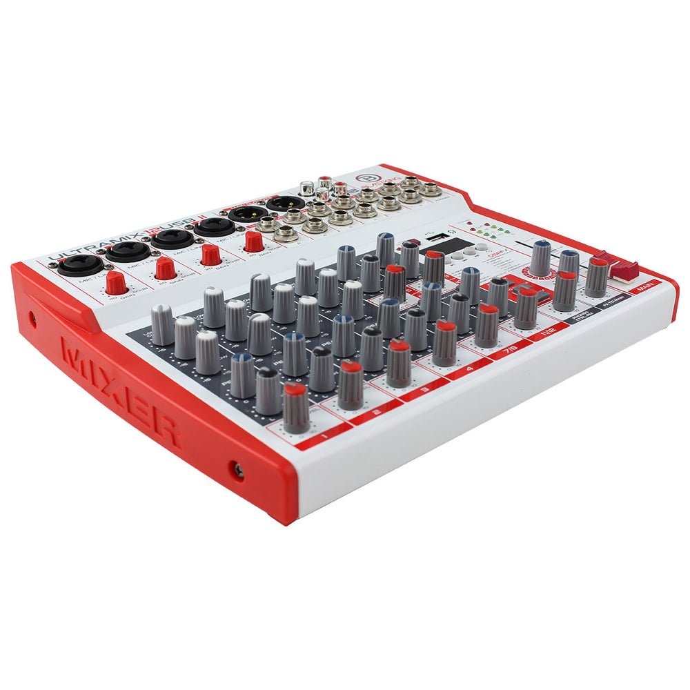 Blast King ULTRAMIX-12USBII 12 Channel Analog Stereo Mixing Console