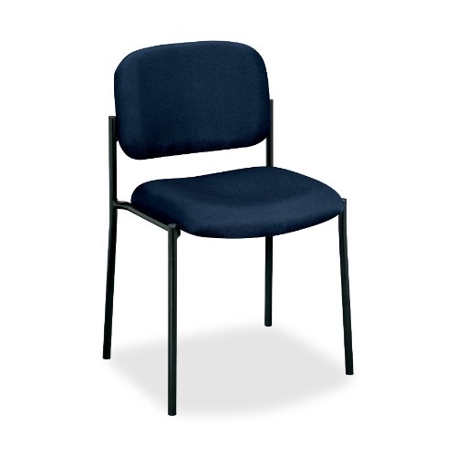 - Navy Blue Seat - Back - Black Frame -