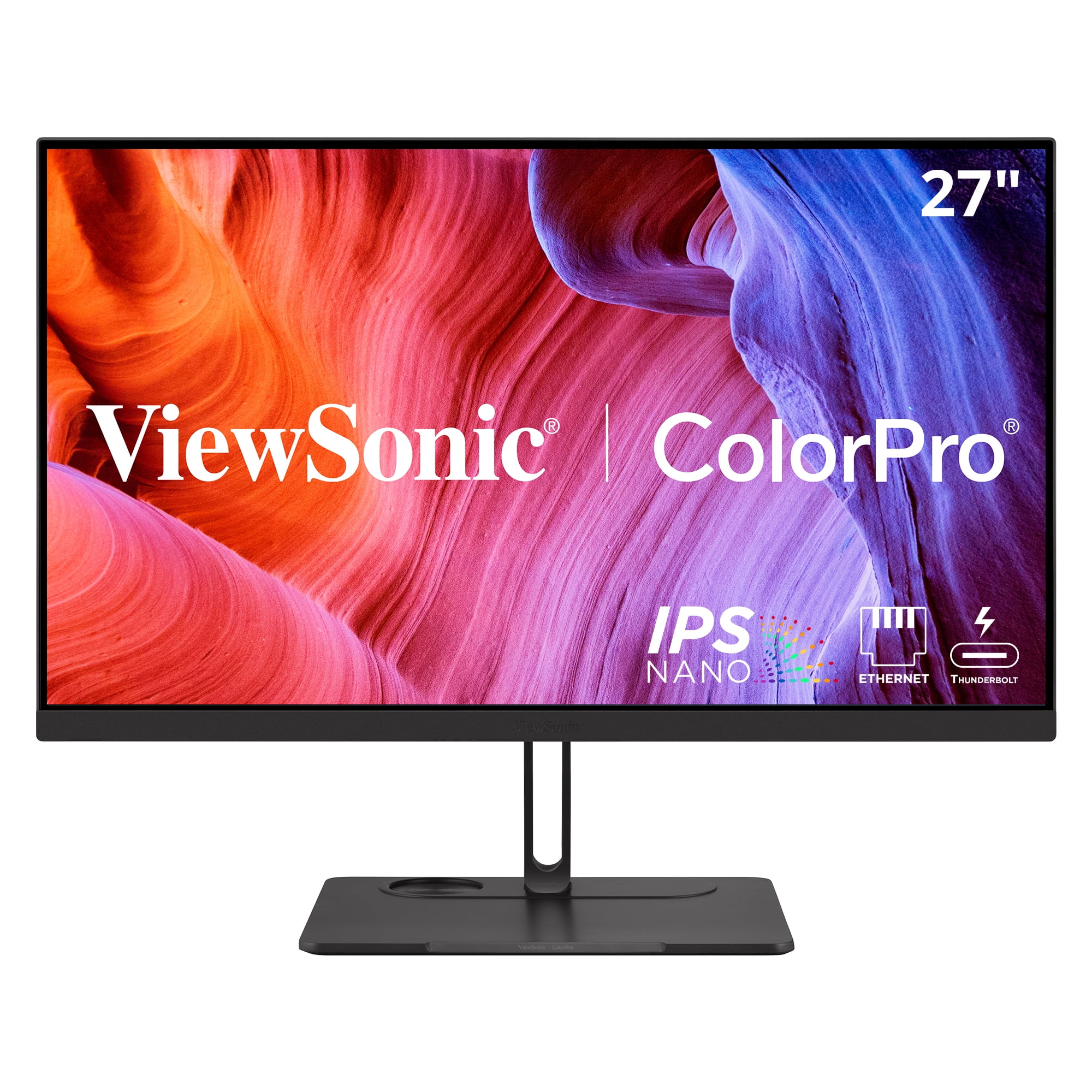 ViewSonic VP2776T-4K 27-дюймовый 4K UHD IPS монитор с улучшенной эргономикой,