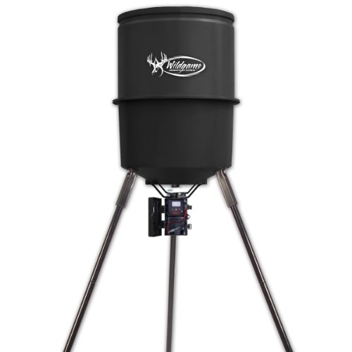 Wildgame Innovations W270D Quick Set 270# 30 Gallon Feeder, Timer