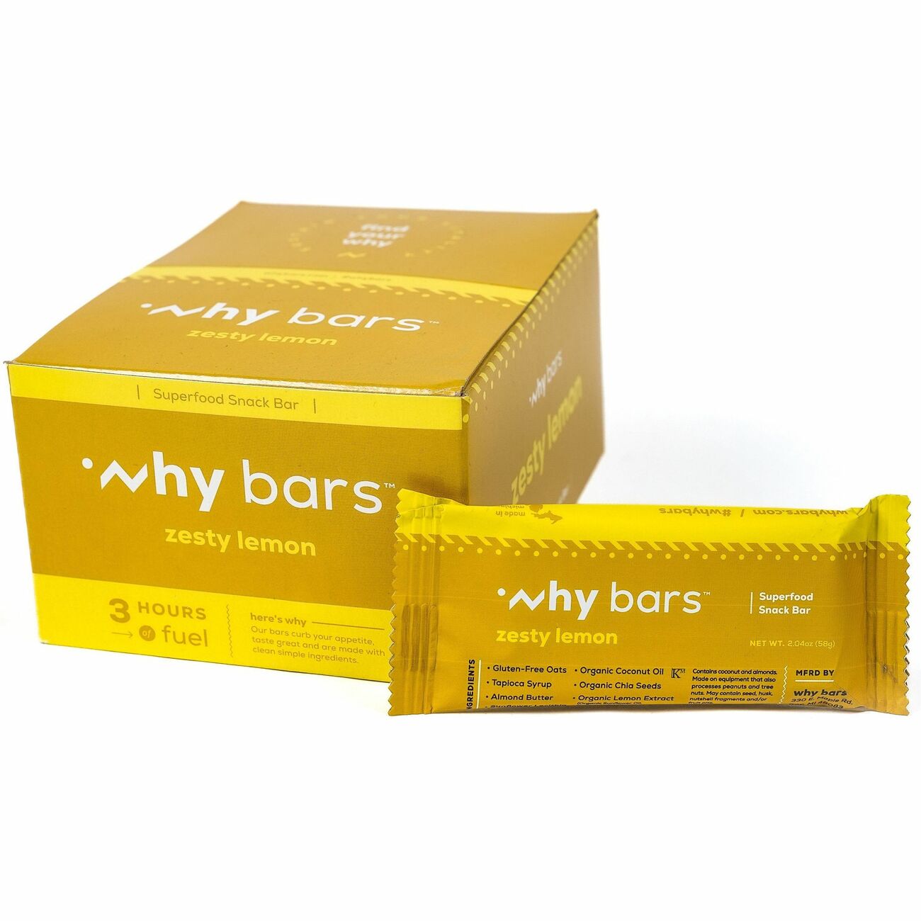 Why Bars Superfood Protein Snack Bars (wb7)