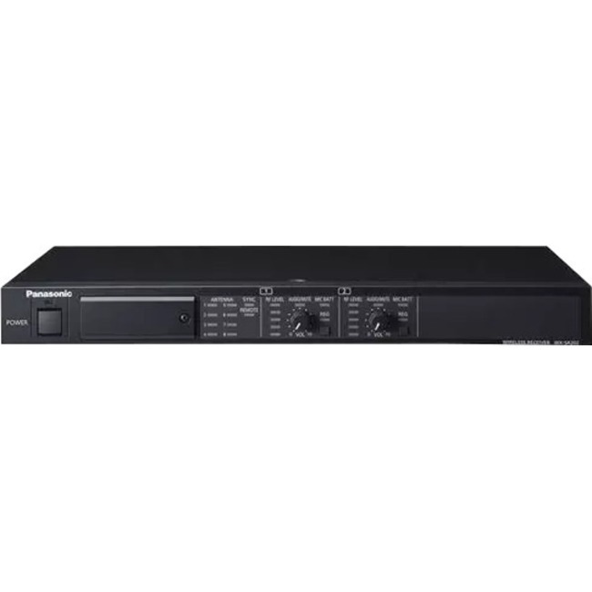 Panasonic WX-SR202 Two Channel Wireless Microphone Receiver (wxsr202)