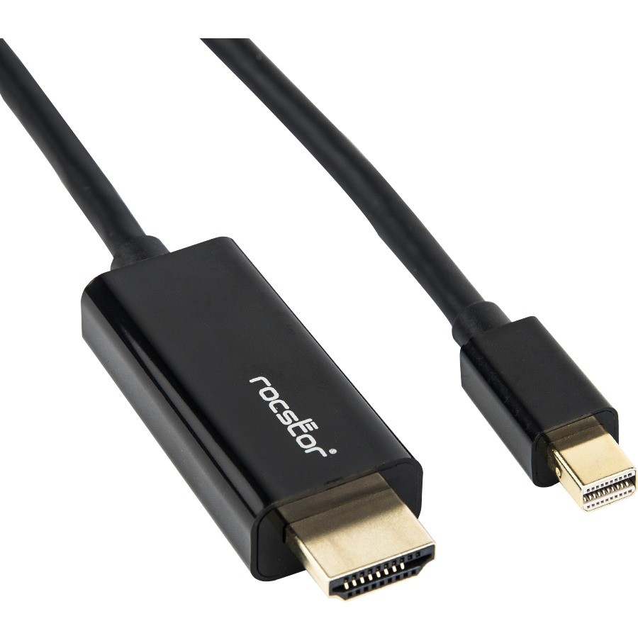 Кабель Rocstor Premium Mini Displayport для подключения к Hdmi - 10 футов [3 м] - 4k/2k -