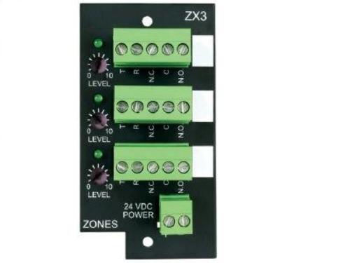Bogen 3-Zone Expansion Module (ZX3)